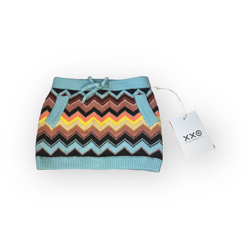 Missoni Target Collab Sweater Knit Pocket Mini Skirt